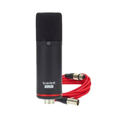 Focusrite Scarlett Studio Scarlett CM25 MkIII Condenser Microphone And HP60 MkIII Closed-Back Headphone, For Computer Recording