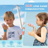 2Pcs Walkie Talkie for Kids,Portable Handheld Parent-Child Talk Educational Interactive Toy Children's Radio Talkie