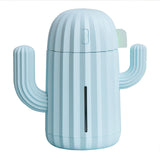 Air Humidifier Home Office Mini Air Diffuser Cactus Design USB Powered 340ml LED Humidifier USB Version