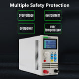 150V 40A 400W Single Channel DC Programmable Electronic Load Tester CC CR CP Mode 2.8-inch TFT LCD Screen Battery&amp;LED Tester