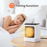 Fast Electric Heater Fan Mini Portable Heater Stove PTC Ceramic Warmer For Winter Household Indoor Heating(EU Plug)