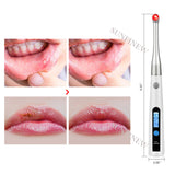 Red Light Therapy For Pain Relief Skincare Wand &amp; Cold Sore and Canker Sore LED Light Therapy Device 660nm 850nm Near Infrared