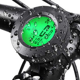Bicycle Computer Set Wireless Waterproof Digital Round Luminous Speed Measurement Odometer Bike Speedometer