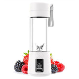 Portable Size USB Electric Fruit Juicer Handheld Smoothie Maker Blender Stirring Rechargeable Mini Portable Juice Cup Water