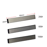 Household Kitchen Fixed Angle System Sharpener Household Scissors Sharpening Saw Grindstone With 240/600/1000 Mesh Diamonds
