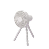 USB With Lamp Octopus Deformation Bracket Fan Silent Handheld Durable Fan Portable Bladeless Neck-mounted