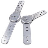 2pcs Folding Sofa Bed Hinge Mechanism 5 Position Adjustment Joint Hinge For Sofa Armrest, Headrest, Backrest Furniture Hardware