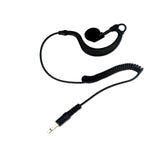 1PCS 1 Pin 3.5mm G Shape Headset For Walkie Talkie/Two Way Radio In Ear Stereo Wired Earphone For MP3 Smartphones
