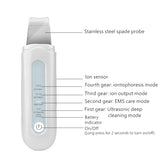 Facial Cleaning Ultrasonic Skin Scrubber Cavitation Peeling  Deep Clean Ultrasonic Exfoliating Spa Scraper to Remove Blackheads