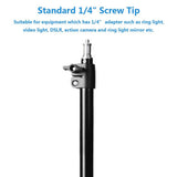 Universal Adjustable Table Desk Clamp Mount Stand 1/4' Screw Tip Tablet Bracket Foot For DSLR DC Camera Camcorder Ring Light