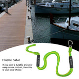 4FT 5FT Yacht Dock Rope Heavy Duty Marine Mooring Rope Boat Bungee Dock Line Shock Cord Anchoring Docking Rope For Boat Kayak