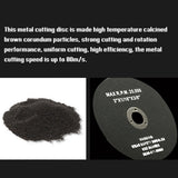 75mm Diameter 9.5mm Bore Size Grinding Wheel Circular Resin Sawblades Metal Cutting Wheel Disc