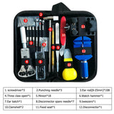 147 Pcs Watch Clock Watch Link Pin Dissolving Opener Housing Repair Tool Kit Set Opener Link Spring Bar Remover Horlogemaker Ger