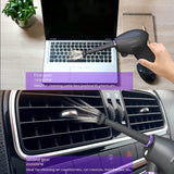 Air Duster Wireless Screen Laptop Dust Keyboard Cleaning Mini Air Blower Pet Hair Table Desk Cleaning Strong Wind Dust Blower