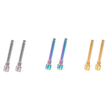 Dropship-M4 Titanium Bolts for Bicycle Disc Brake Pad Threaded Pin Inserts Screw for XT R XT Hydraulic Disk Caliper