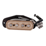 4 String Cigar Box Guitar Pickup 6.35mm Input Maple Wood Guitar Pickup