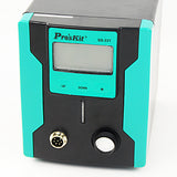 Digital Display Electric Solder Suction Gun Pro'sKit SS-331H ESD LCD Digital BGA Tin Pump Suction Table Absorb Hot Desoldering