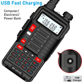 For BaoFeng UV-10R Walkie Talkie Handheld Radio Transceiver Portable Mini Handheld High Powerful Walkie Talkie for Outdoor