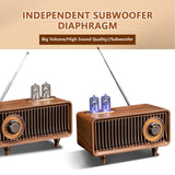 As19 Retro Wireless Bluetooth-compatible Speaker Hands-free Call Card U Disk Loudspeaker Nostalgic Audio Gramophone