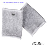 1Pair Magic Pulse Conductive Massage Gloves With Cable For Tens Health Care Machines Electric Acupuncture Physiotherapy Massager