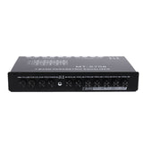 Car Audio Equalizer, Adjustable EQ Car Amplifier Graphic Equalizer With CD/AUX Input Select Switch,Black