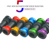ELYON  BSA Bearing Bottom Bracket Screw Type 68/73 mm Bicycle Axis MTB Road Bike Aluminum Alloy Waterproof Crank Set Axis Parts