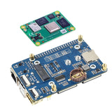 F19E for Raspberry Pi CM4 Mini Base Expansion Board Computing Module Core Board Onboard 40PIN GPIO Interface Gigabit Ethernet