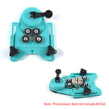 Adjustable Hole Saw Centering Locator Suction Holder Drill Bit Hole Saw Guide Jig Fixture Adjustable Drill Guide Hole Locator