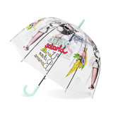 Kids Umbrella Unicorn Transparent Umbrellas Children Laser Umbrella Cute Cartoon Alpaca Girl Umbrellas Sakura Dropshipping