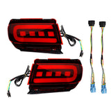 2 Pieces LED Rear Bumper Reflector Lights Fit for       Prado 150