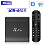 X96 Air Android 9.0 Smart TV Box 16g/32g/64g ROM Amlogic S905X3 Quad Core Media Player Android Tv USB 3.0 Set top Box Support 8k