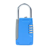 New Mini Key Safe Box Hidden Organizer 4-Digital Password Lock House Villa Car Caravan Spare Keys Storage Box Drop Shipping