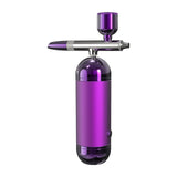 Rechargeable Air Compressor Kit Air-Brush Paint Spray Gun Airbrush For Nail Art Tattoo Craft Cake Face USB Nano Fog Mist Sprayer