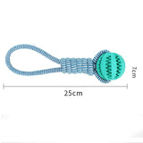 1Pcs Pet Dog Toys for Large Small Dogs Toy Clean Toothbrush Chew Pet Cotton Rope Toy Interactive Toy Ball Pet Supplies