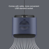 Mini USB Air Conditioner Air Cooler Fan Desktop Air Cooling Fan Humidifier Purifier For Office Bedroom With 7 Colors Light