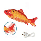 Interactive Dogs Toy Funny Electric Wiggling Fish for Dogs Pet Toothbrush Chew Training Puppy Toy Fit For All Pets Dog Molar Toy