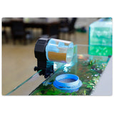 Aquarium Automatic Fish Feeder Fish Tank Timer Feeder Electric Adjustable Fish Food Dispenser Manual/ Automatic Feeding