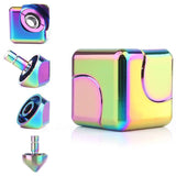 Colorful Spinning Fidget Spinner Str Relief Toys Metal Hand Spinner Silent Top Finger Spinner Men Women