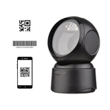1D 2D QR Desktop Wired Barcode Scanner Platform Hands-Free Automatic Sense Reader Compatible with Window Android System