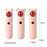 18ml Mini Spray Mist Facial Moisturizing Cleansing Steamer Skin Care Spa Beauty Tool Ultrasonic Humidifier Portable USB Power