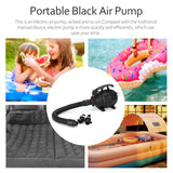 Portable Air Pump Convenient Small Size Home Household Camping Utility Tool Air Bed Air Mat Air Inflation Tool Quick Safety