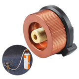 New Outdoor Camping Camp Burner Cartridge Gas Fuel Canister Stove Cans Tank Adapter Converter Aluminium Alloy Converter