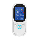 Air Quality Monitor&amp;Temperature Humidity Meter Formaldehyde Detector TVOC Tester with Alarm Buzzer Rechargeable Air Analyzer
