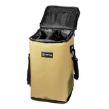 10L Camping Lantern Storage Bag Large Capacity Opening Zipper Light Bag Outdoor Canister Gas Tank Storage Bag Carrying Case