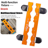 Bicycle Front Fork Hub MTB Bike Repair Tool Vise Clamp Shock Absorber Repair Clamp Fixture Cycling Accessories