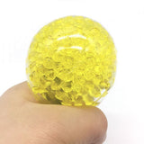Spongy Banana Bead Stress Ball Toy Squeezable Squishies Stress Relief Toy Baby Kids Children Educational Toys Kids Novelty Gifts