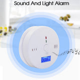 Profession Home Safety CO Carbon Monoxide Poisoning Smoke Gas Sensor Warning Alarm Detector LCD Displayer Kitchen