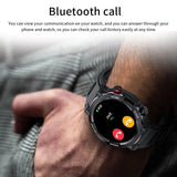 Smart Watch I96 Men Bluetooth Call 1.39inch Sports Fitness Wristwatch Health Monitoring 400mAh Long Standby Outdoor Smartwatch