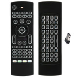 2.4G Wireless Remote Control with Keyboard 6-Axis Intelligent Remote Control Backlight Voice for Set-Top Box Smart TV