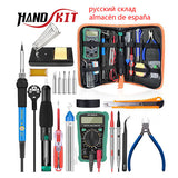 Electric soldering iron kit 220V 110V 60W 80W solder rework station hot pen repair tool high quality multi-purpose